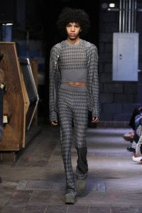 Runway at Eckhaus Latta RTW Fall 2022 ?on February 12, 2022 in New York.