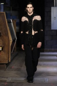 Runway at Eckhaus Latta RTW Fall 2022 ?on February 12, 2022 in New York.