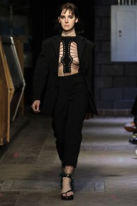 Runway at Eckhaus Latta RTW Fall 2022 ​on February 12, 2022 in New York.