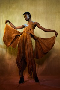 Edeline Lee RTW Fall 2022 on February 19th, 2022 in London.