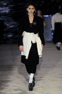 Runway at Edward Crutchley RTW Fall 2022 ​on February 18th, 2022 in London.