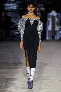 Runway at Edward Crutchley RTW Fall 2022 ​on February 18th, 2022 in London.