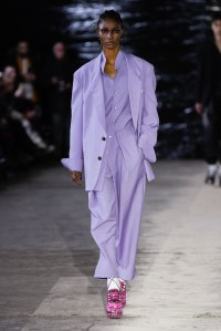 Runway at Edward Crutchley RTW Fall 2022 ​on February 18th, 2022 in London.