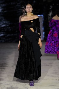 Runway at Edward Crutchley RTW Fall 2022 ​on February 18th, 2022 in London.