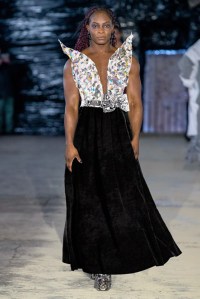Runway at Edward Crutchley RTW Fall 2022 ​on February 18th, 2022 in London.