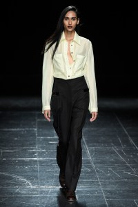 Runway at Eftychia RTW Fall 2022 on February 19, 2022 in London