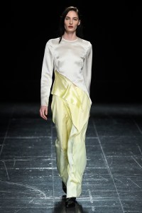Runway at Eftychia RTW Fall 2022 on February 19, 2022 in London
