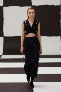 Runway at Emilia Wickstead RTW Fall 2022 on February 21, 2022 in London.