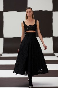 Runway at Emilia Wickstead RTW Fall 2022 on February 21, 2022 in London.