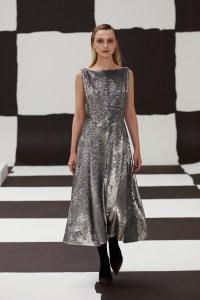 Runway at Emilia Wickstead RTW Fall 2022 on February 21, 2022 in London.