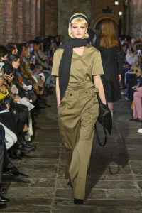 Runway at Eudon Choi RTW Fall 2022 ​on February 19th, 2022 in London.