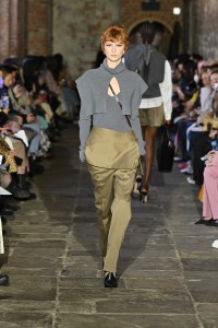 Runway at Eudon Choi RTW Fall 2022 ​on February 19th, 2022 in London.