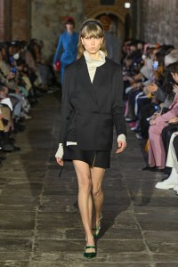 Runway at Eudon Choi RTW Fall 2022 ​on February 19th, 2022 in London.