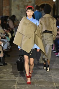 Runway at Eudon Choi RTW Fall 2022 ​on February 19th, 2022 in London.