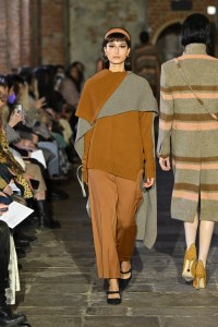 Runway at Eudon Choi RTW Fall 2022 ​on February 19th, 2022 in London.