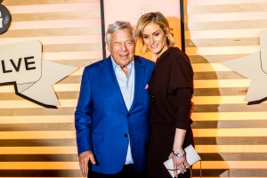 Robert Kraft and Dana Blumberg