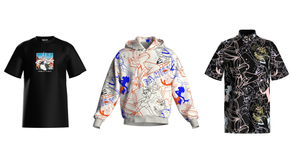Looney Tunes x Family First capsule collection.