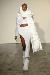 Runway at Fashion East- Chet Lo RTW Fall 2022 on February 20, 2022 in London