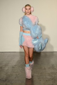 Runway at Fashion East- Chet Lo RTW Fall 2022 on February 20, 2022 in London