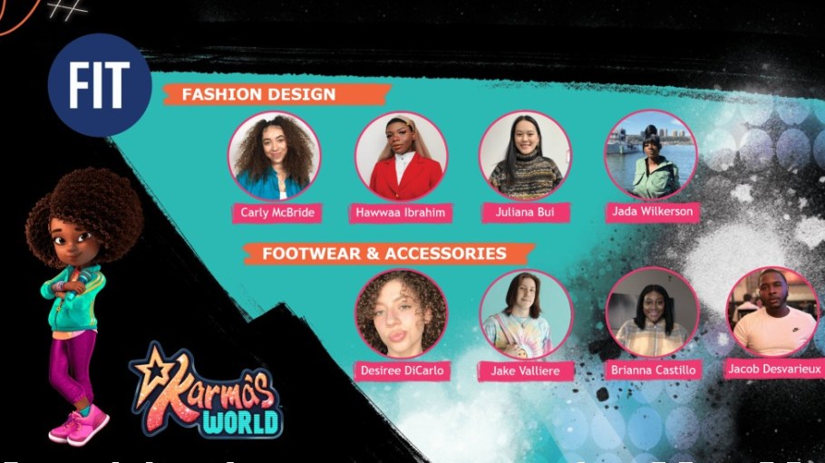Eight FIT students and graduates designed a 50-piece line inspired by Netflix’s “Karma’s World.”