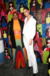 Mahogany L. Browne and Katie Holmes