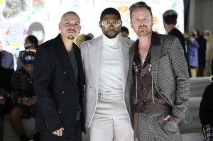 Evan Ross, Usher, and Aaron Paul