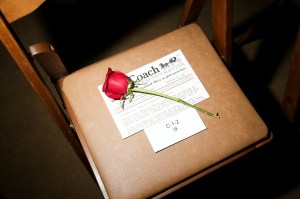 The scene in the front row at Coach RTW Fall 2022