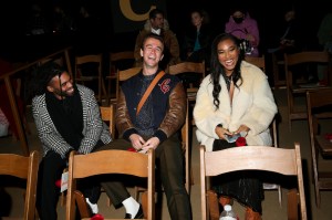 Guests in the front row at Coach RTW Fall 2022