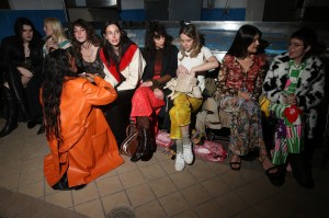 The scene at Eckhaus Latta RTW Fall 2022