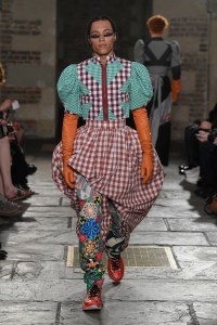 Matty Bovan RTW Fall 2022 ​on Feb. 18, 2022 in London.