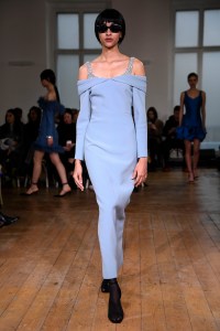 Runway at Huishan Zhang RTW Fall 2022 on February 19, 2022 in London