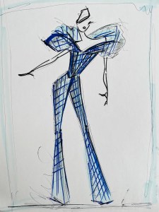 “I hope this collection shows that fashion remains powerful and dreamlike, and can become the reality if we let it happen, despite the circumstances. So let imagination run free.” - Christian Siriano