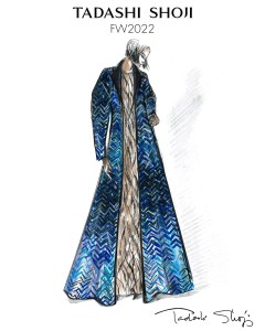 "Boundless Expression” — Tadashi Shoji