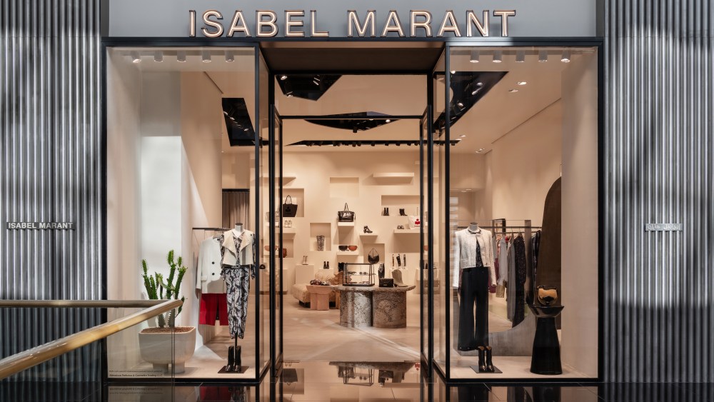 The new Isabel Marant boutique in Dubai's Mall of the Emirates.