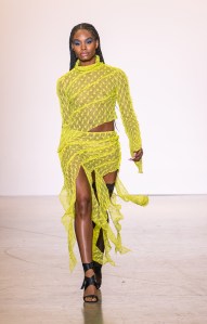 Runway at Kim Shui RTW Fall 2022 ​on February 12, 2022 in New York.