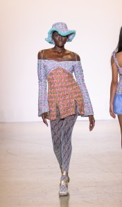 Runway at Kim Shui RTW Fall 2022 ​on February 12, 2022 in New York.