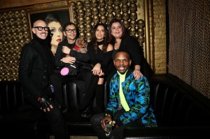 Robert Verdi, Eva Longoria, McKenzie Liautaud and guests