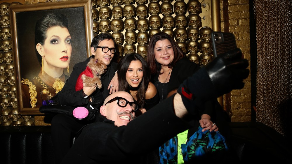 Robert Verdi, Eva Longoria, McKenzie Liautaud and guests