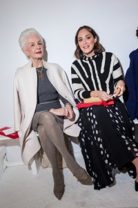 Carolina Herrera and Tamara Falco