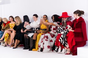 Front Row at Carolina Herrera