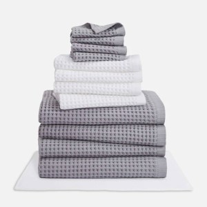 Brooklinen waffle knit towel