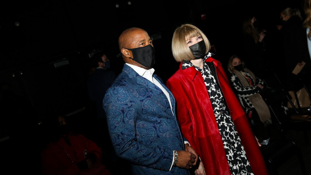 Eric Adams and Anna Wintour