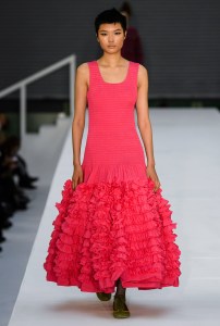 Runway at Molly Goddard RTW Fall 2022 on February 19, 2022 in London