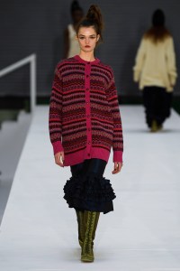 Runway at Molly Goddard RTW Fall 2022 on February 19, 2022 in London