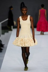 Runway at Molly Goddard RTW Fall 2022 on February 19, 2022 in London