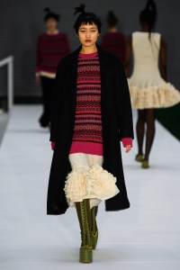 Runway at Molly Goddard RTW Fall 2022 on February 19, 2022 in London
