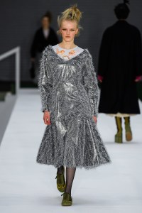 Runway at Molly Goddard RTW Fall 2022 on February 19, 2022 in London