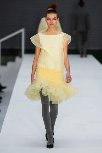 Runway at Molly Goddard RTW Fall 2022 on February 19, 2022 in London