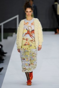Runway at Molly Goddard RTW Fall 2022 on February 19, 2022 in London