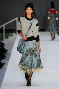 Runway at Molly Goddard RTW Fall 2022 on February 19, 2022 in London